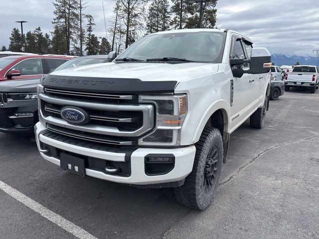 Used 2021 Ford F350 Platinum w/ Tremor Off-Road Package AWD/4WD image 2