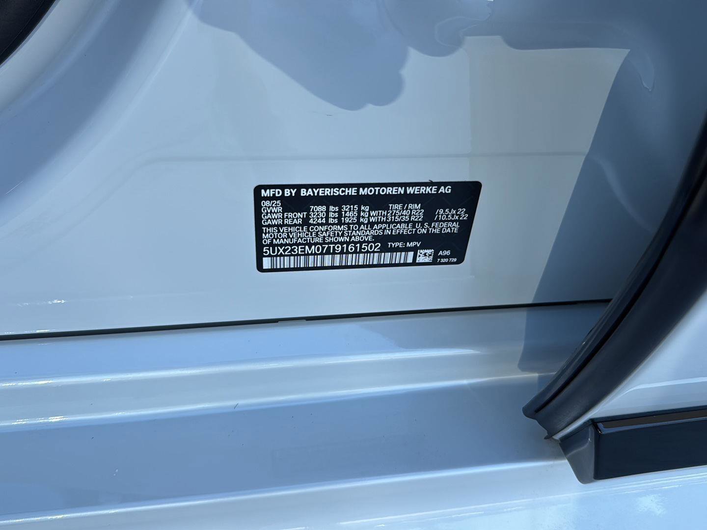New 2026 BMW X7 xDrive40i w/ M Sport Package image 33