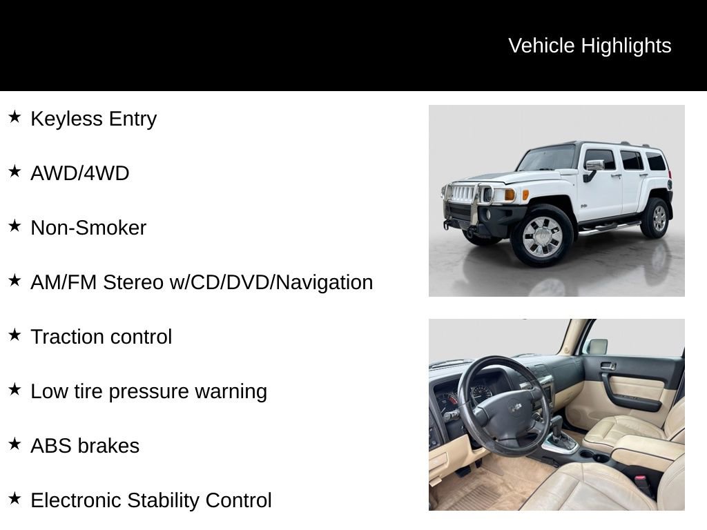 Used 2007 HUMMER H3 Luxury image 11