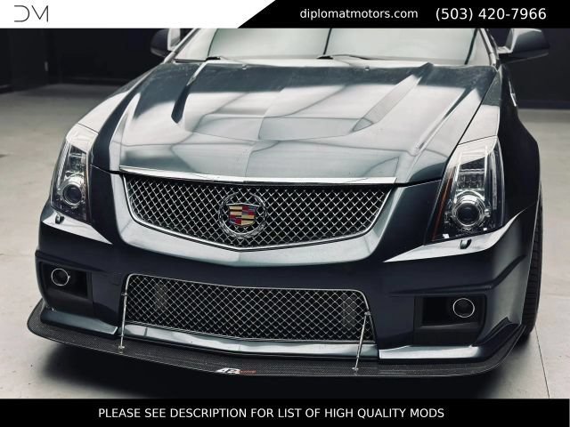 Used 2012 Cadillac CTS V w/ Wood Trim Package RWD image 14