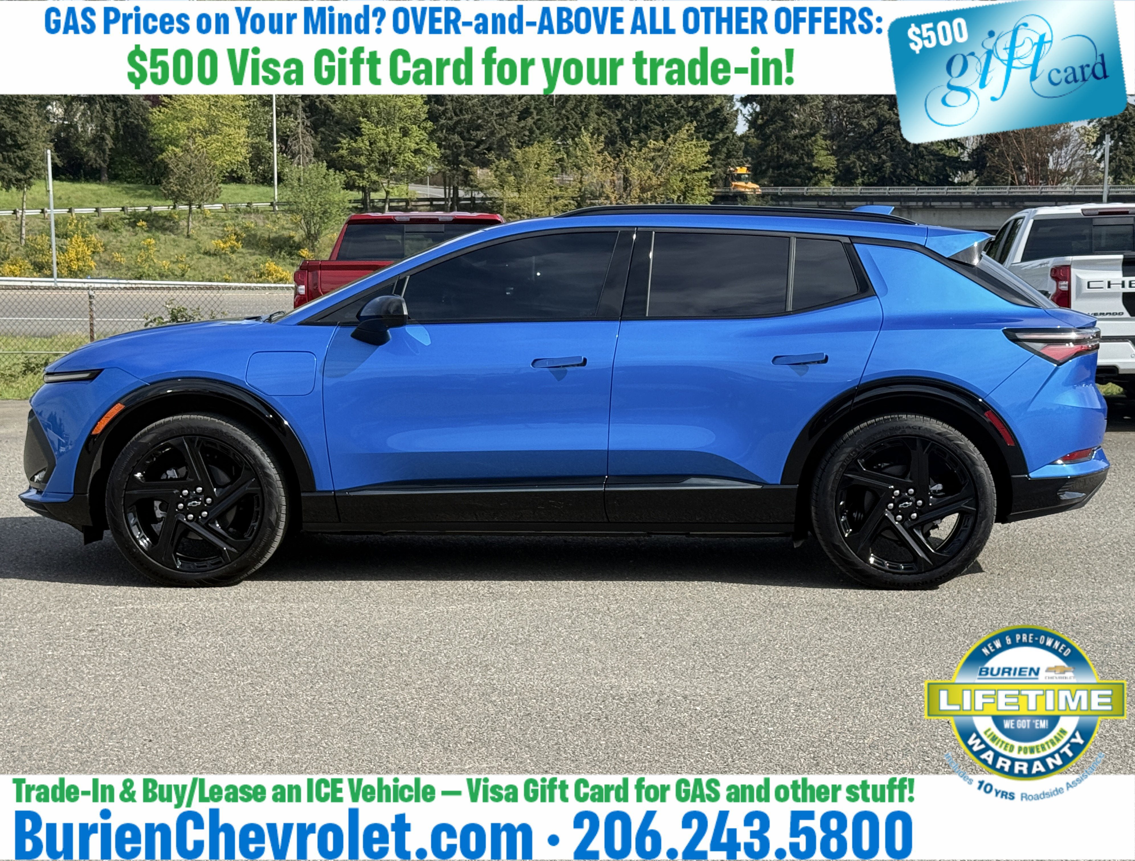 Used 2025 Chevrolet Equinox EV RS FWD image 2