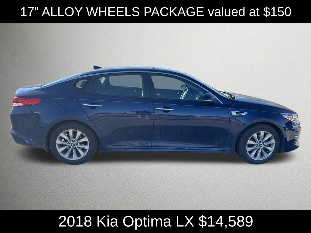 Used 2018 Kia Optima LX w/ 17" Alloy Wheels Package image 2