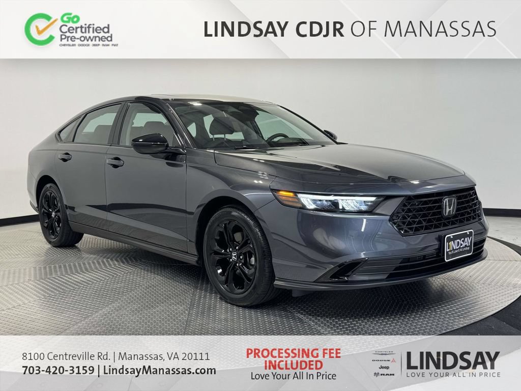 Used 2025 Honda Accord SE image 1