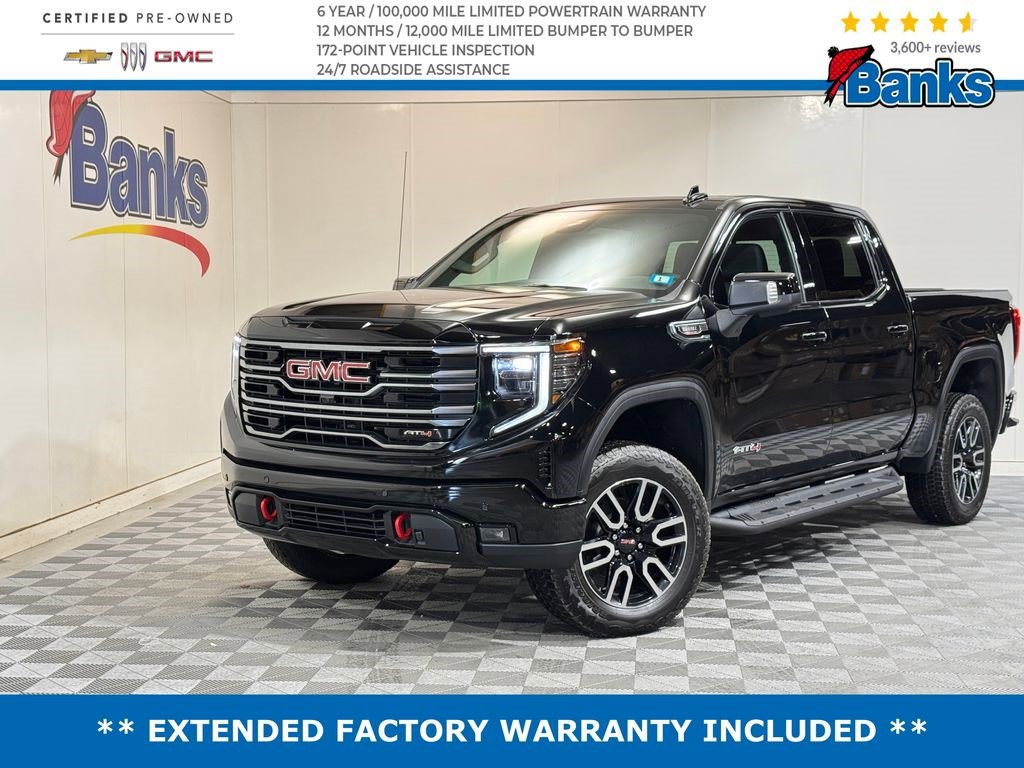 Certified 2025 GMC Sierra 1500 AT4 w/ AT4 Premium Package