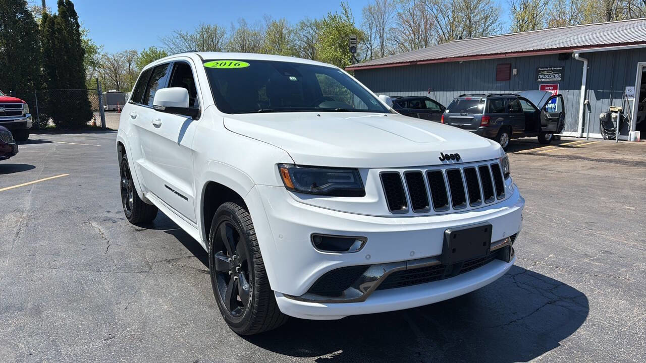 Used 2016 Jeep Grand Cherokee Overland w/ Advanced Technology Group