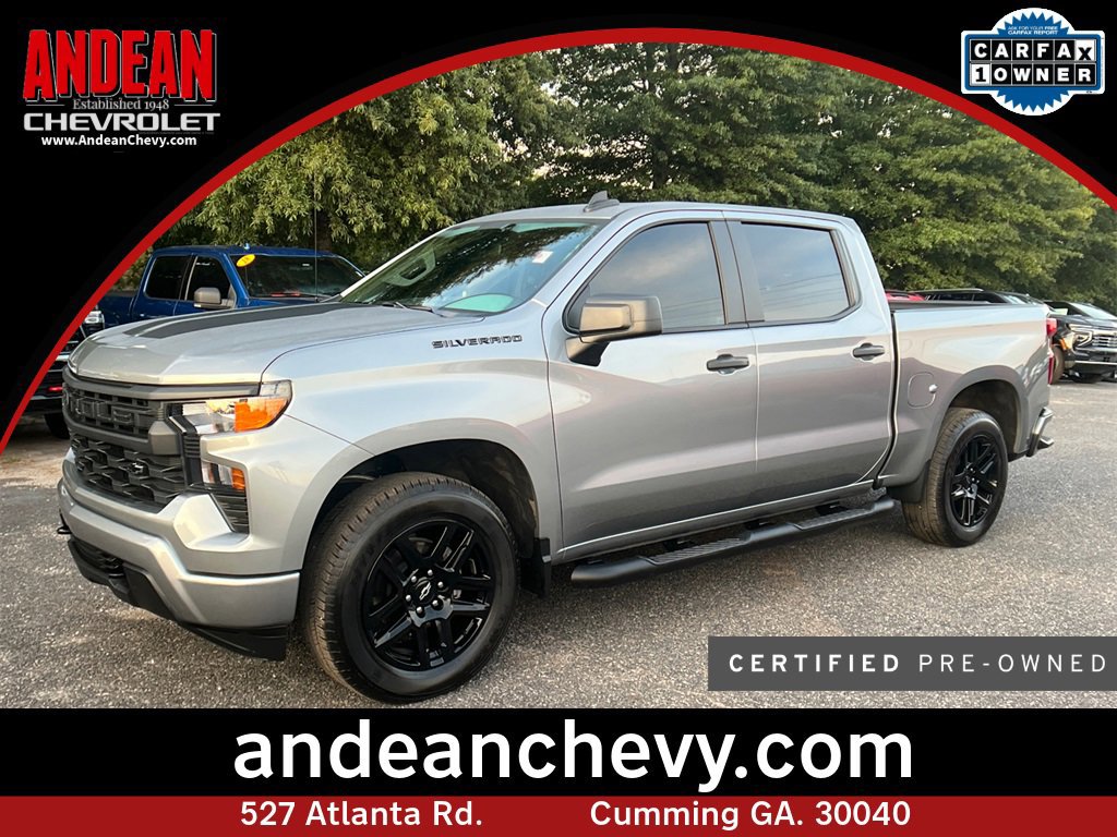 Certified 2024 Chevrolet Silverado 1500 Custom w/ Rally Edition