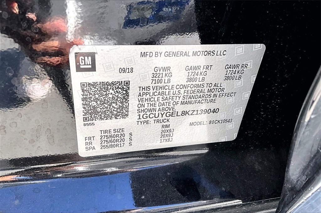 Used 2019 Chevrolet Silverado 1500 LTZ w/ LTZ Plus Package image 37