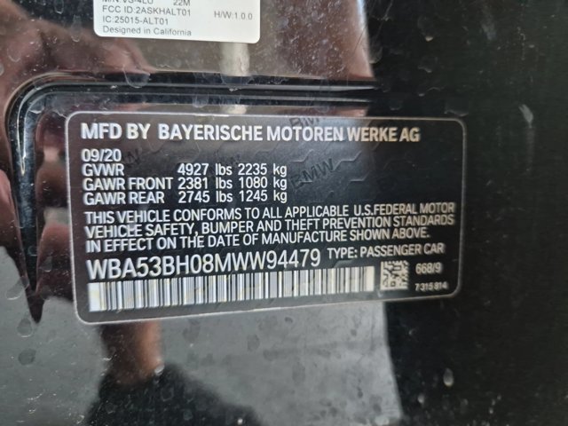 Used 2021 BMW 530i w/ Premium Package RWD image 25