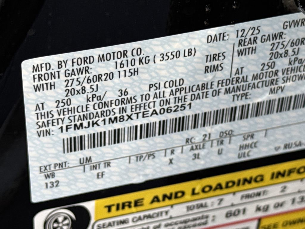 New 2026 Ford Expedition Max Platinum AWD/4WD image 37