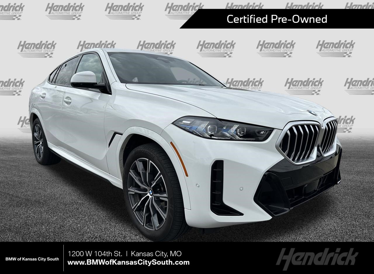 Certified 2025 BMW X6 xDrive40i AWD/4WD image 1