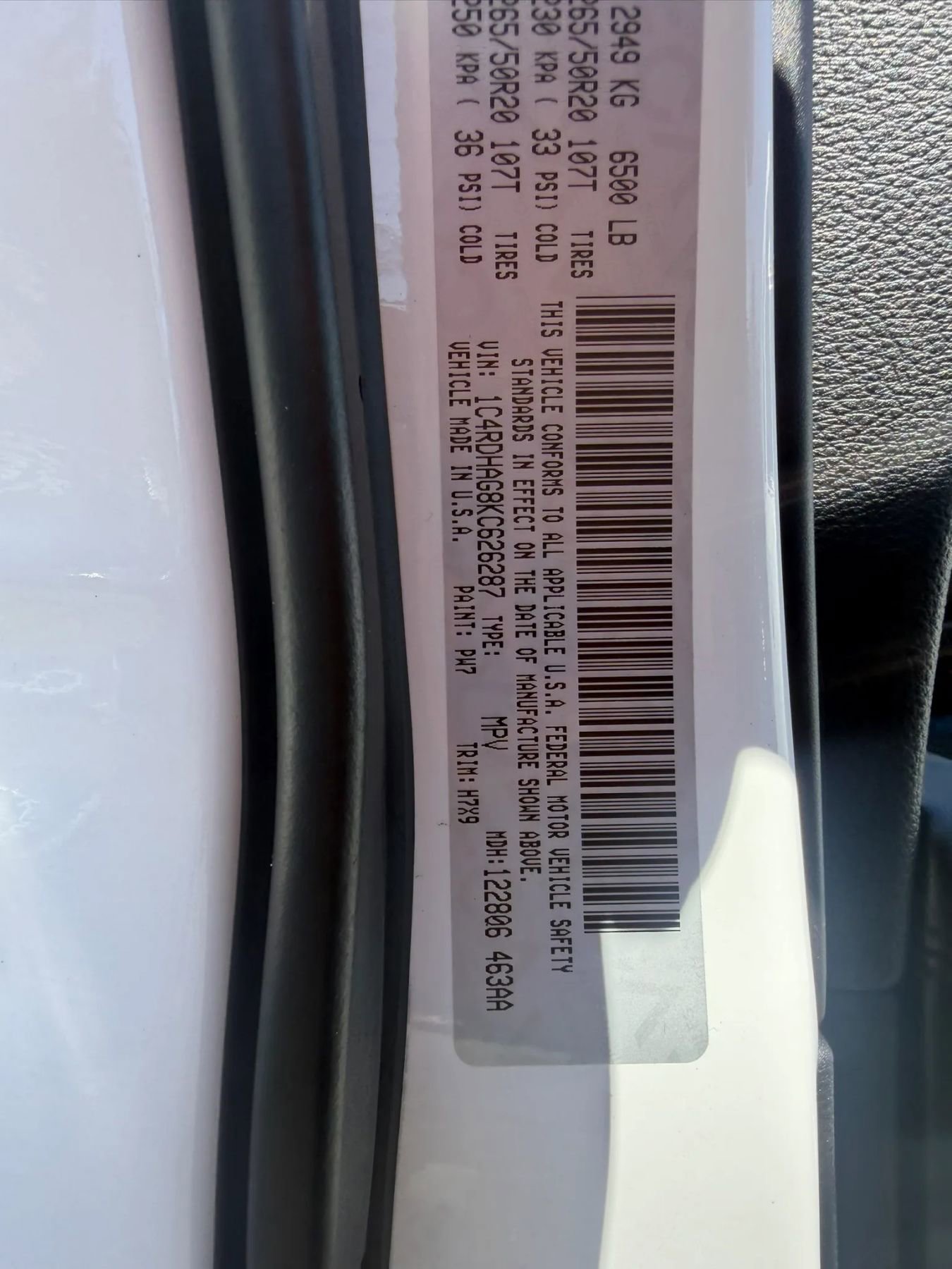 Used 2019 Dodge Durango SXT RWD image 33
