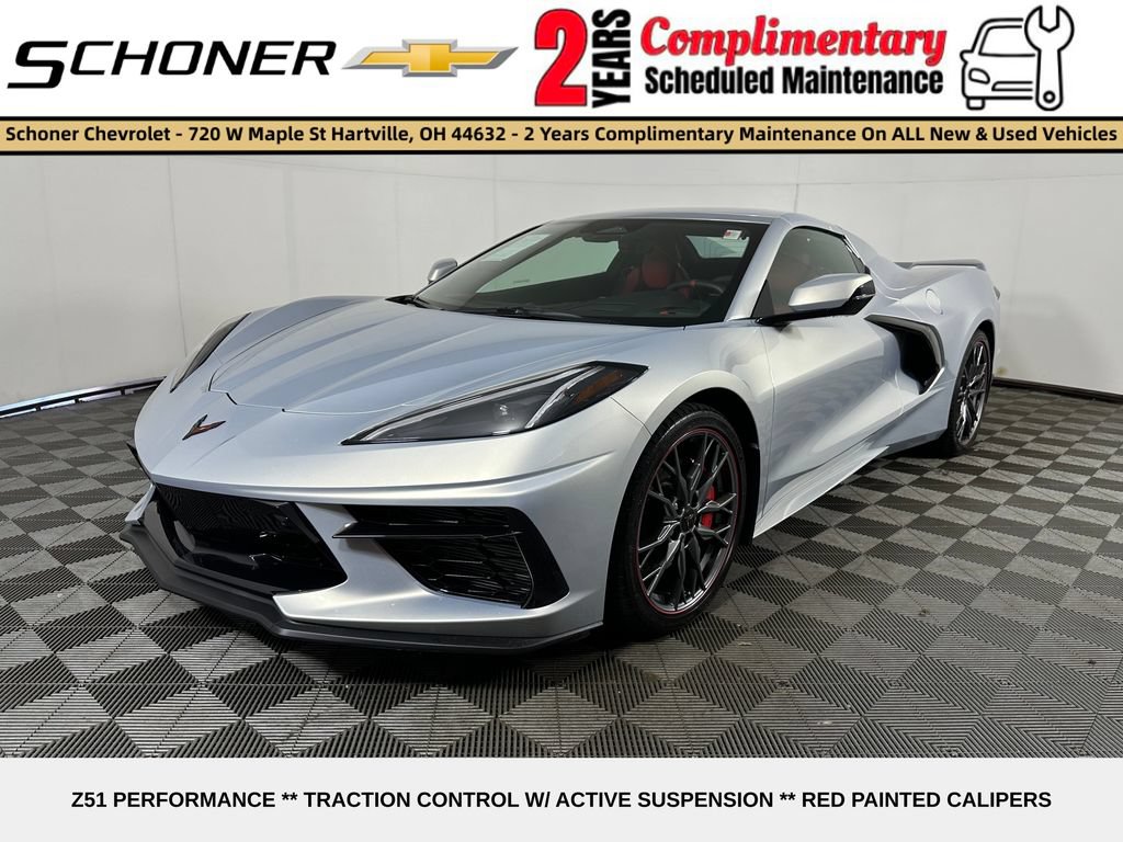 Used 2024 Chevrolet Corvette Stingray Premium Conv w/ Z51 Performance Package