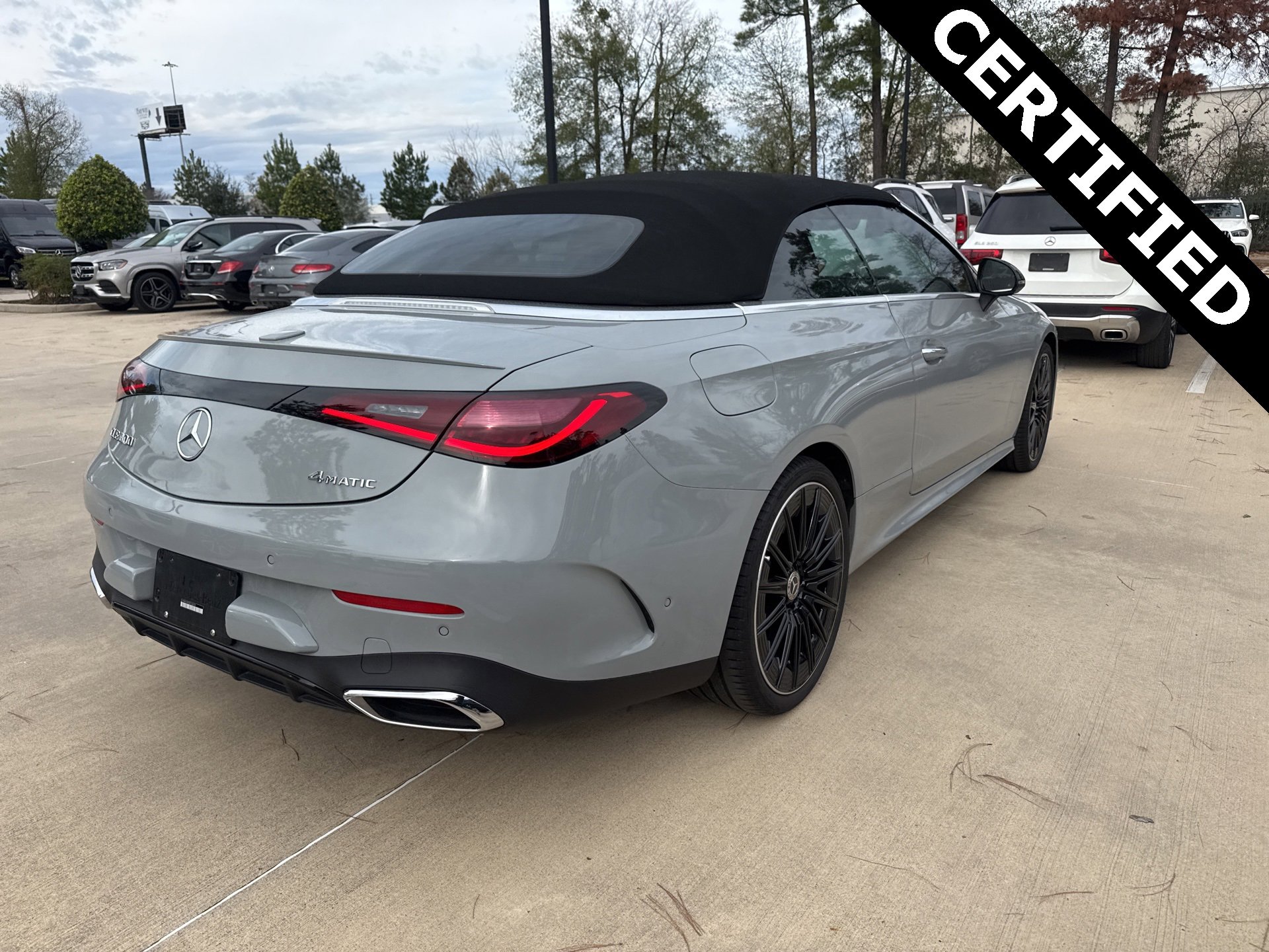 Used 2024 Mercedes-Benz CLE 300 4MATIC Cabriolet image 4