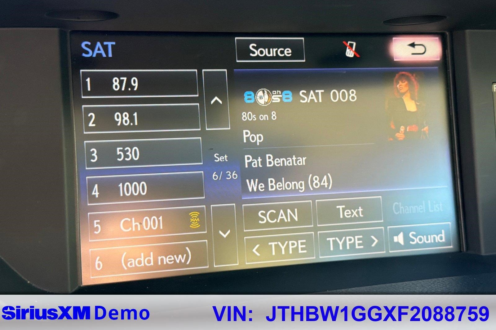 Used 2015 Lexus ES 300h w/ Navigation System Package FWD image 39