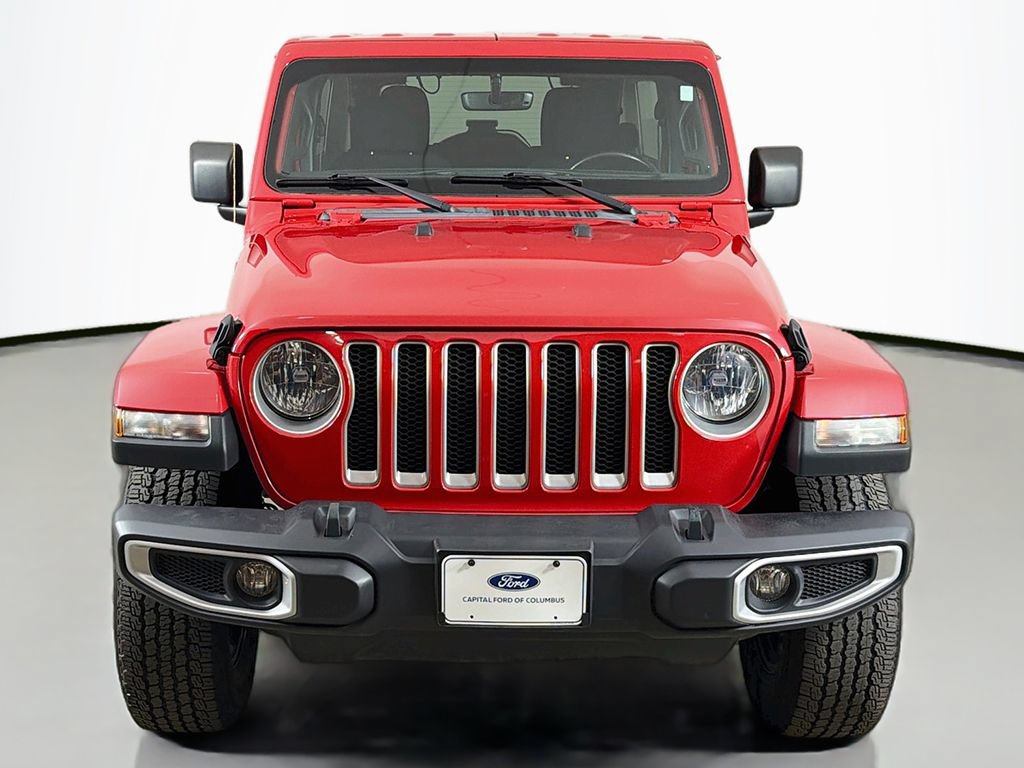 Used 2021 Jeep Wrangler Unlimited Sahara w/ Uconnect 4C Nav & Sound Group AWD/4WD image 12