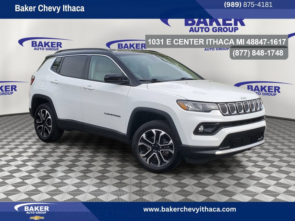 Used 2022 Jeep Compass Limited AWD/4WD image 1