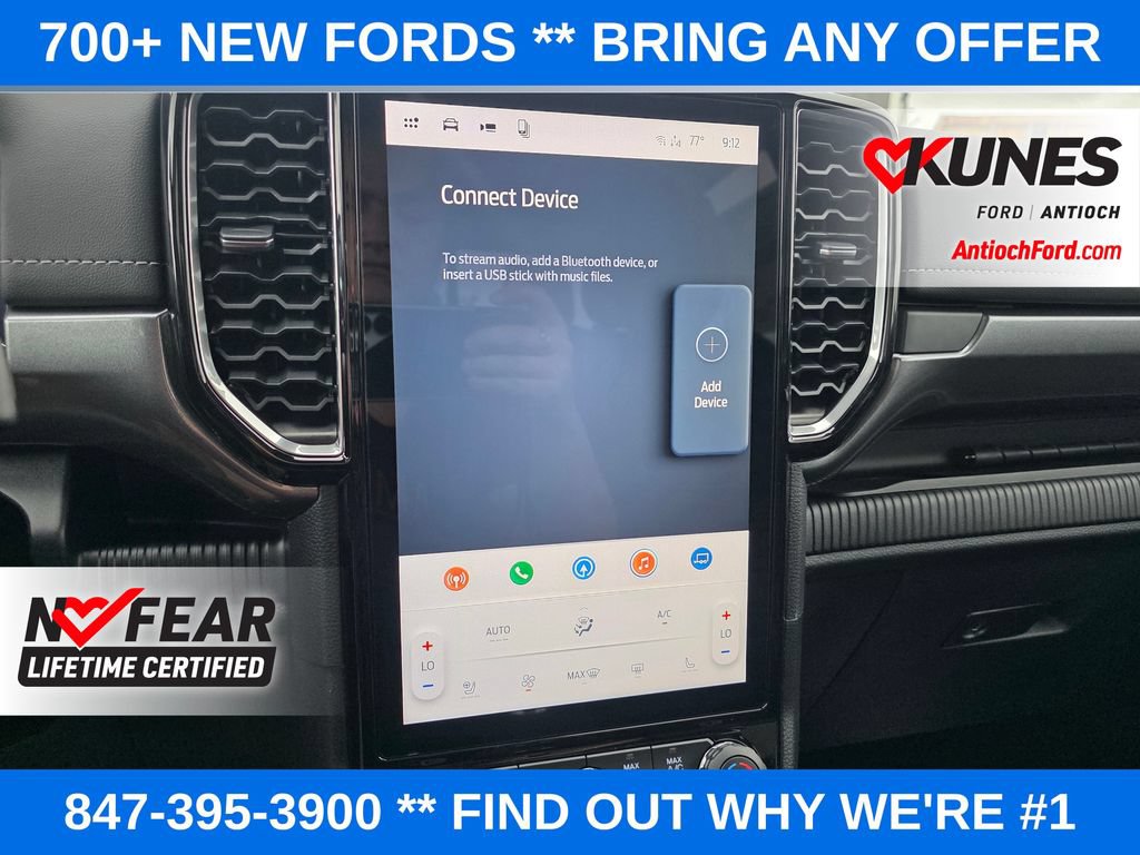 New 2026 Ford Ranger Lariat w/ FX4 Off-Road Package AWD/4WD image 39