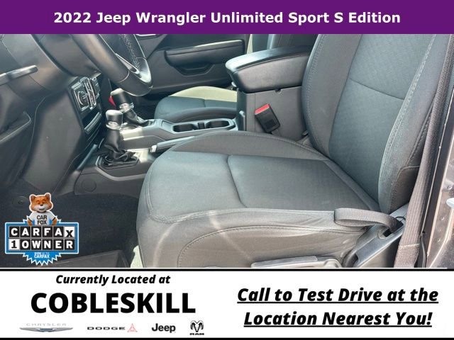 Used 2022 Jeep Wrangler Unlimited Sport AWD/4WD image 9