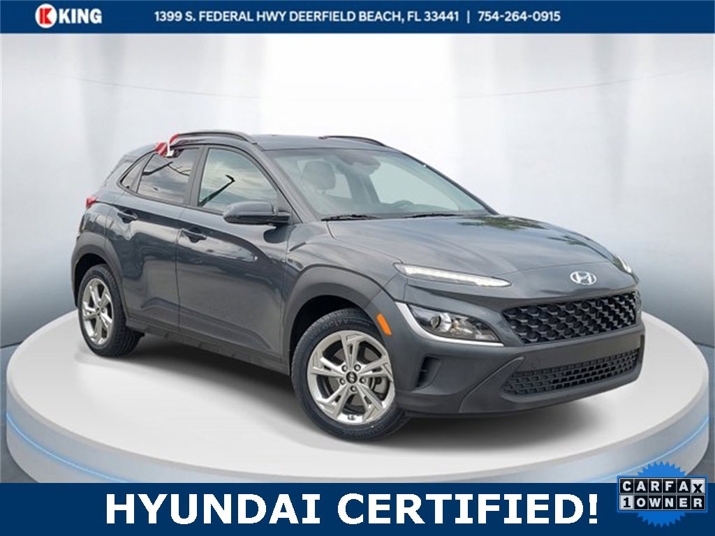 Certified 2023 Hyundai Kona SEL w/ Cargo Package