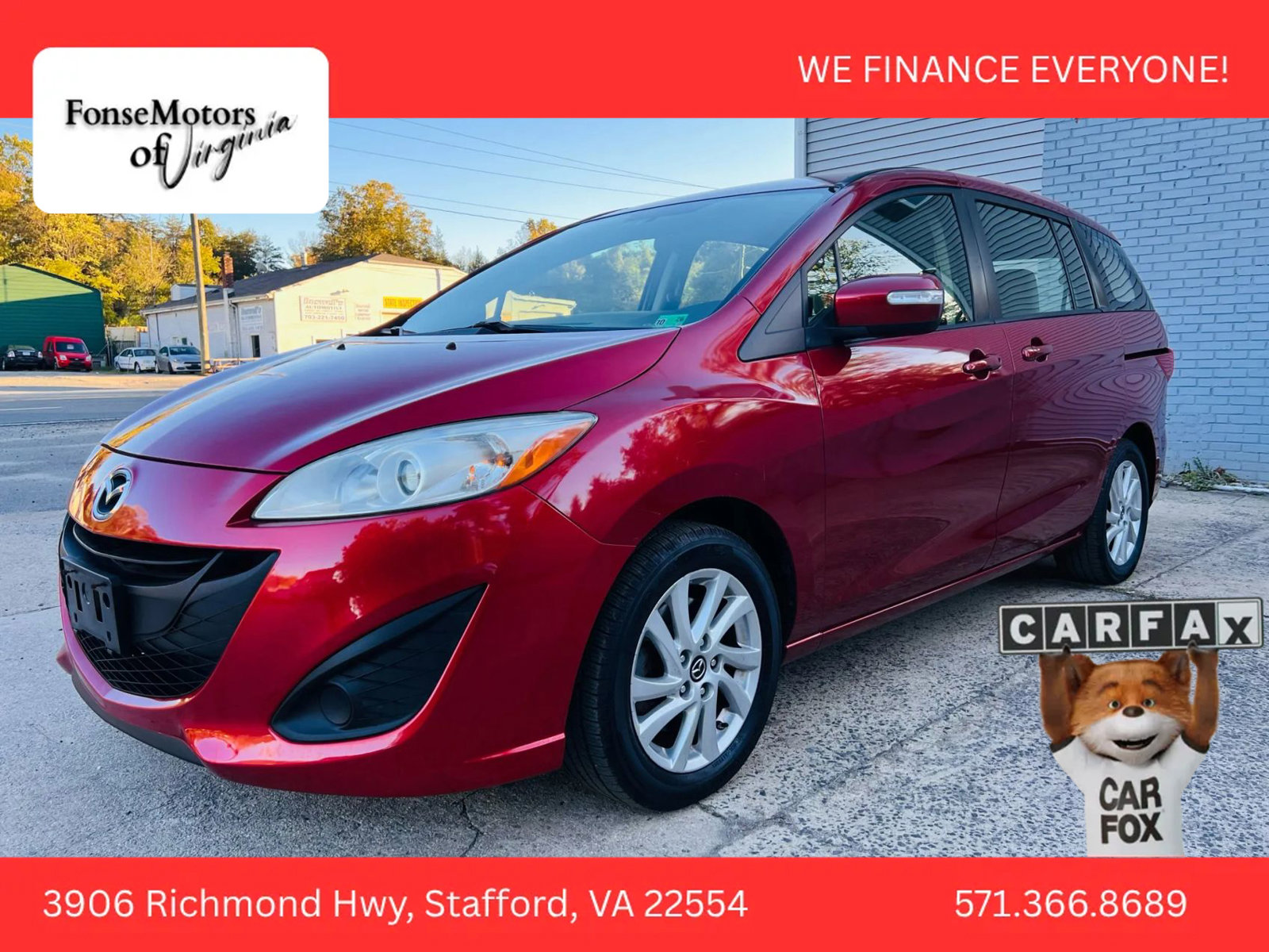 Used 2013 MAZDA MAZDA5 Sport