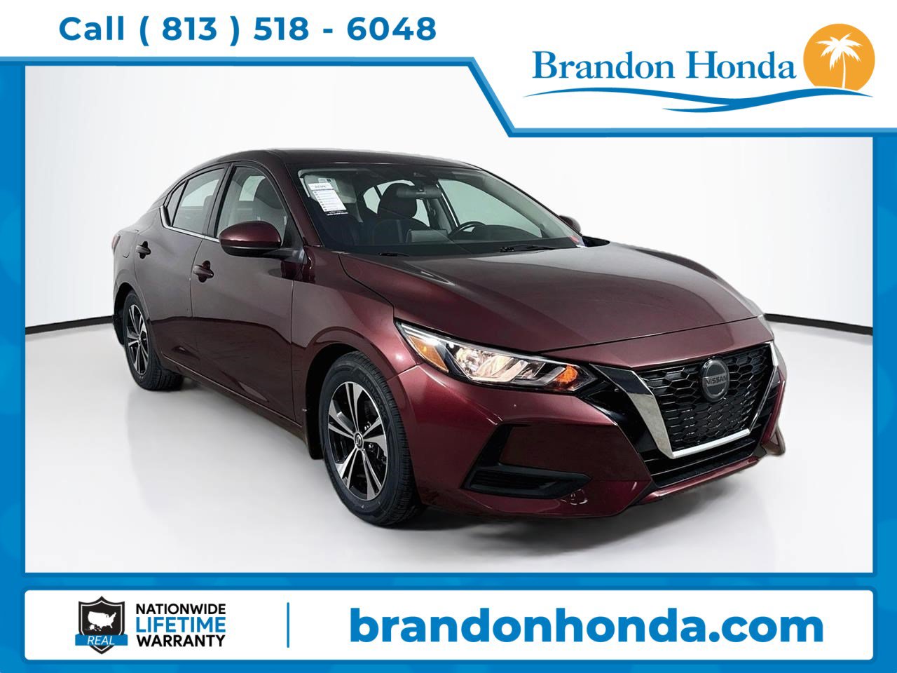 Used 2021 Nissan Sentra SV FWD image 1