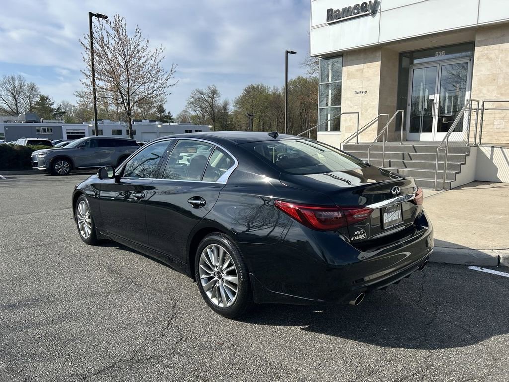 Certified 2023 INFINITI Q50 Luxe w/ Cargo Package AWD/4WD image 6