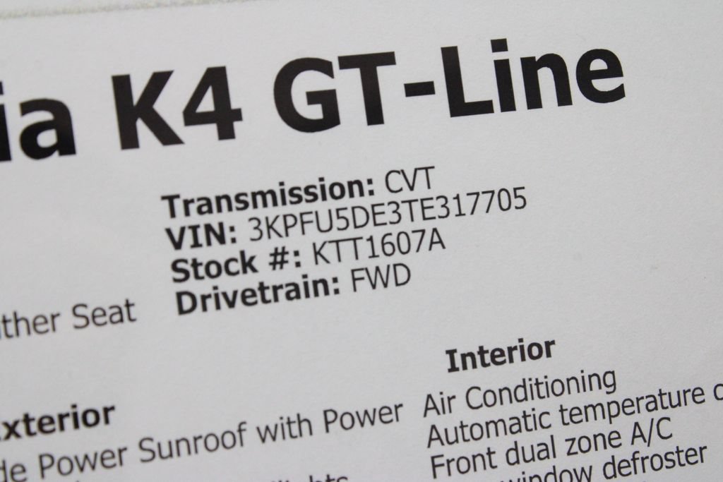 Used 2026 Kia K4 GT-Line w/ GT-Line Premium Package FWD image 35