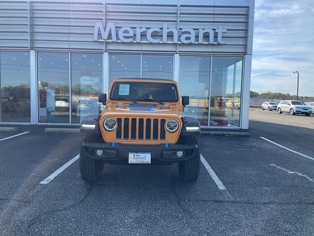 Used 2021 Jeep Wrangler Unlimited Rubicon 4xe w/ Steel Bumper Group image 3