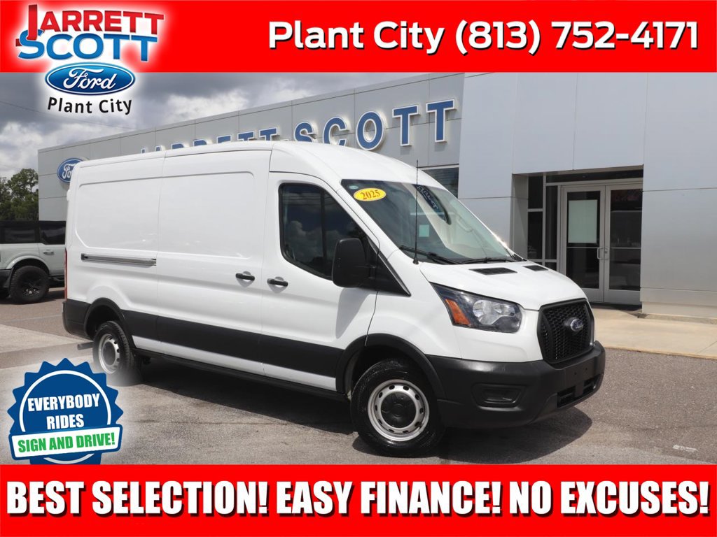 Certified 2025 Ford Transit 250 148 Medium Roof w/ Load Area Protection Package RWD image 1