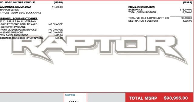 Used 2024 Ford F150 Raptor image 24