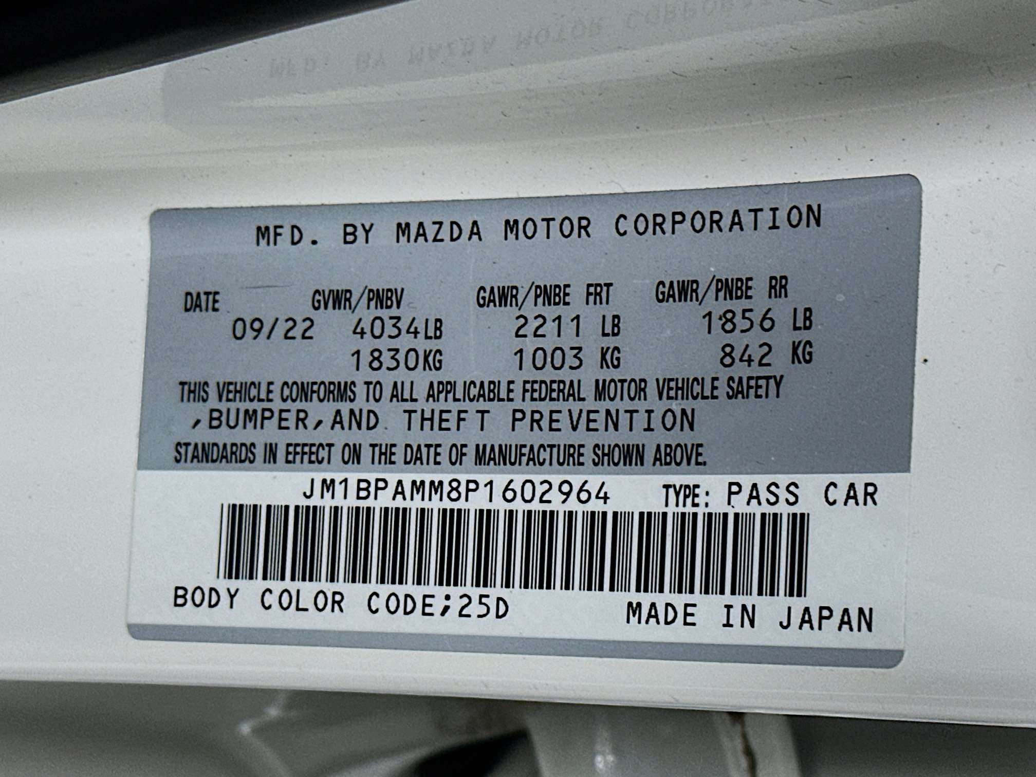 Used 2023 MAZDA MAZDA3 s FWD image 12