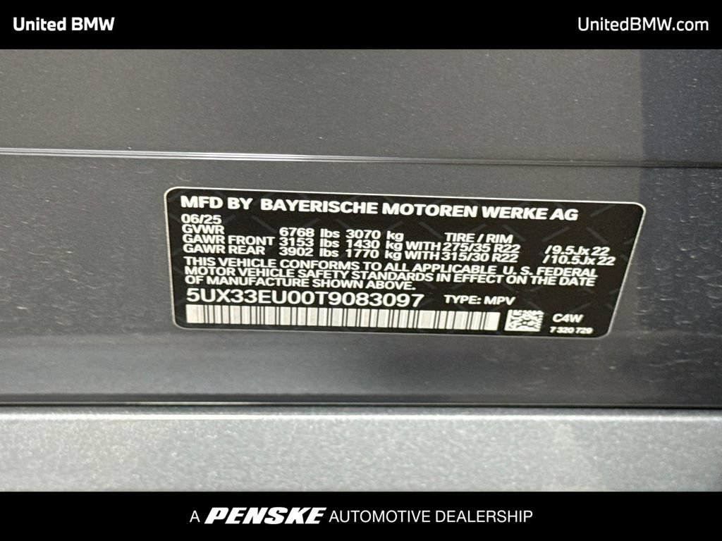 Certified 2026 BMW X5 M60i AWD/4WD image 22