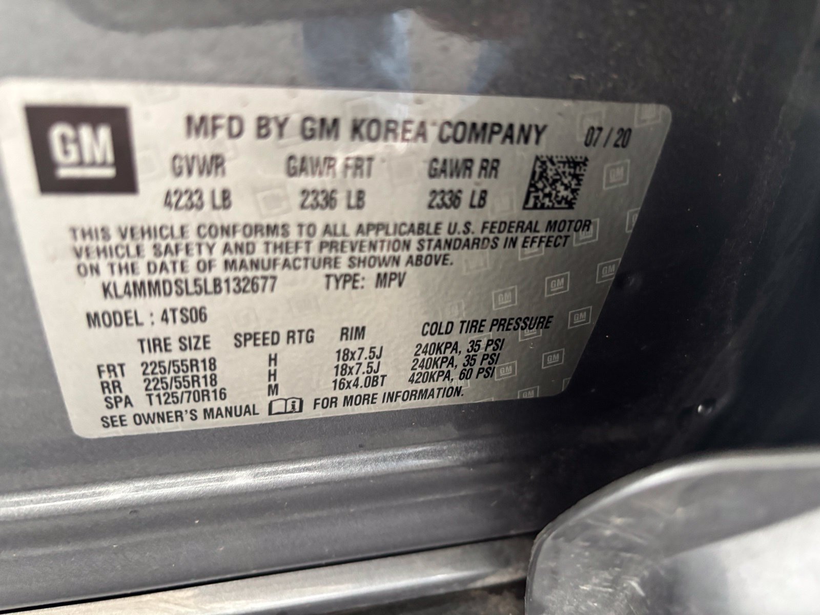 Used 2020 Buick Encore GX Select w/ Sport Touring Package FWD image 14