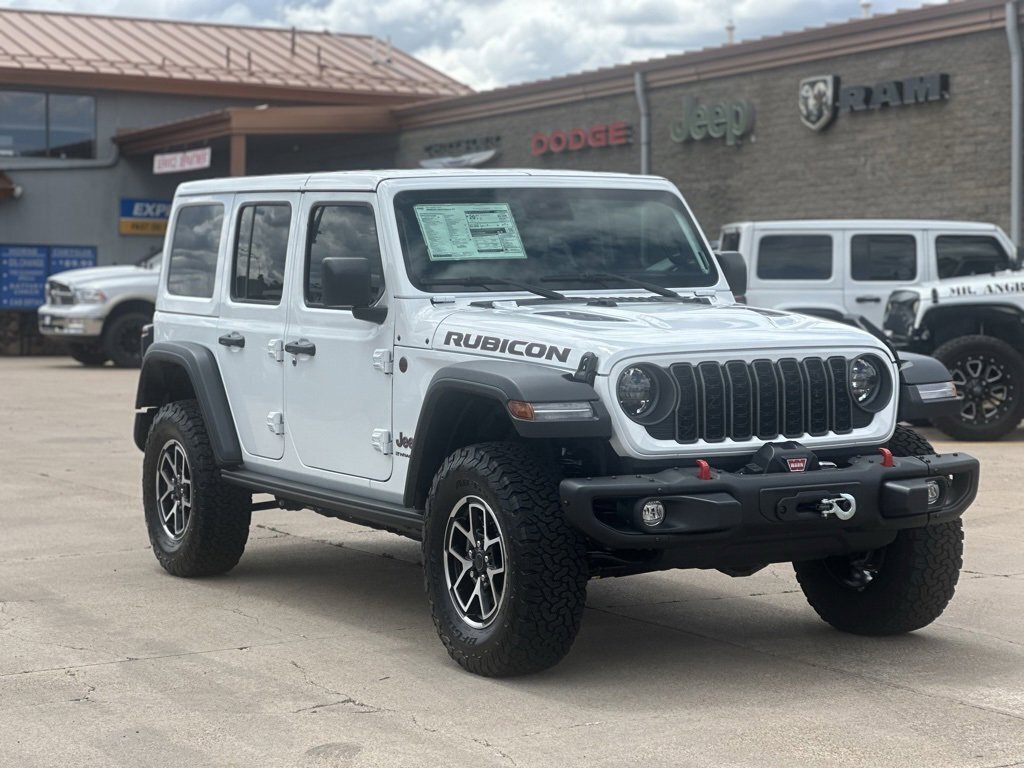 New 2025 Jeep Wrangler Unlimited Rubicon w/ Steel Bumper Group