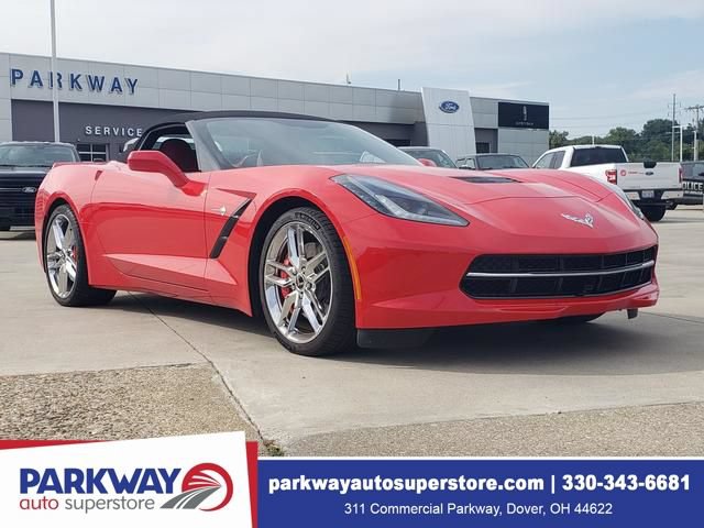 Used 2014 Chevrolet Corvette Stingray Convertible w/ 3LT Preferred Equipment Group RWD image 1