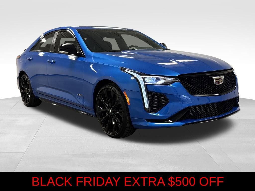 Used 2024 Cadillac CT4 V w/ LPO, ONYX Package