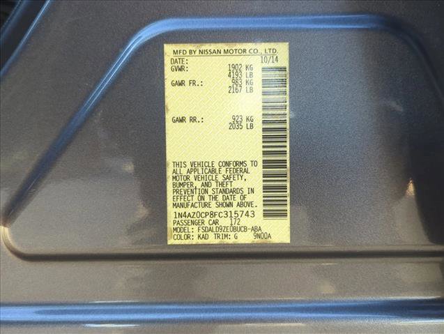 Used 2015 Nissan Leaf SV w/ LED & Quick Charge Package image 22