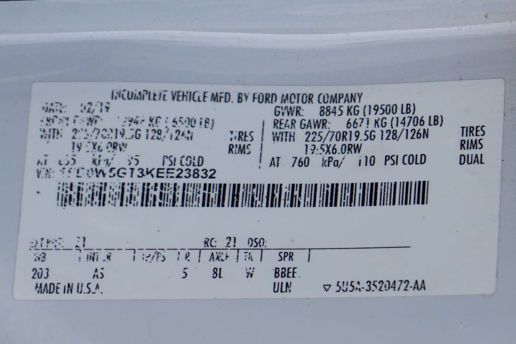 Used 2019 Ford F550 2WD Crew Cab Super Duty image 47