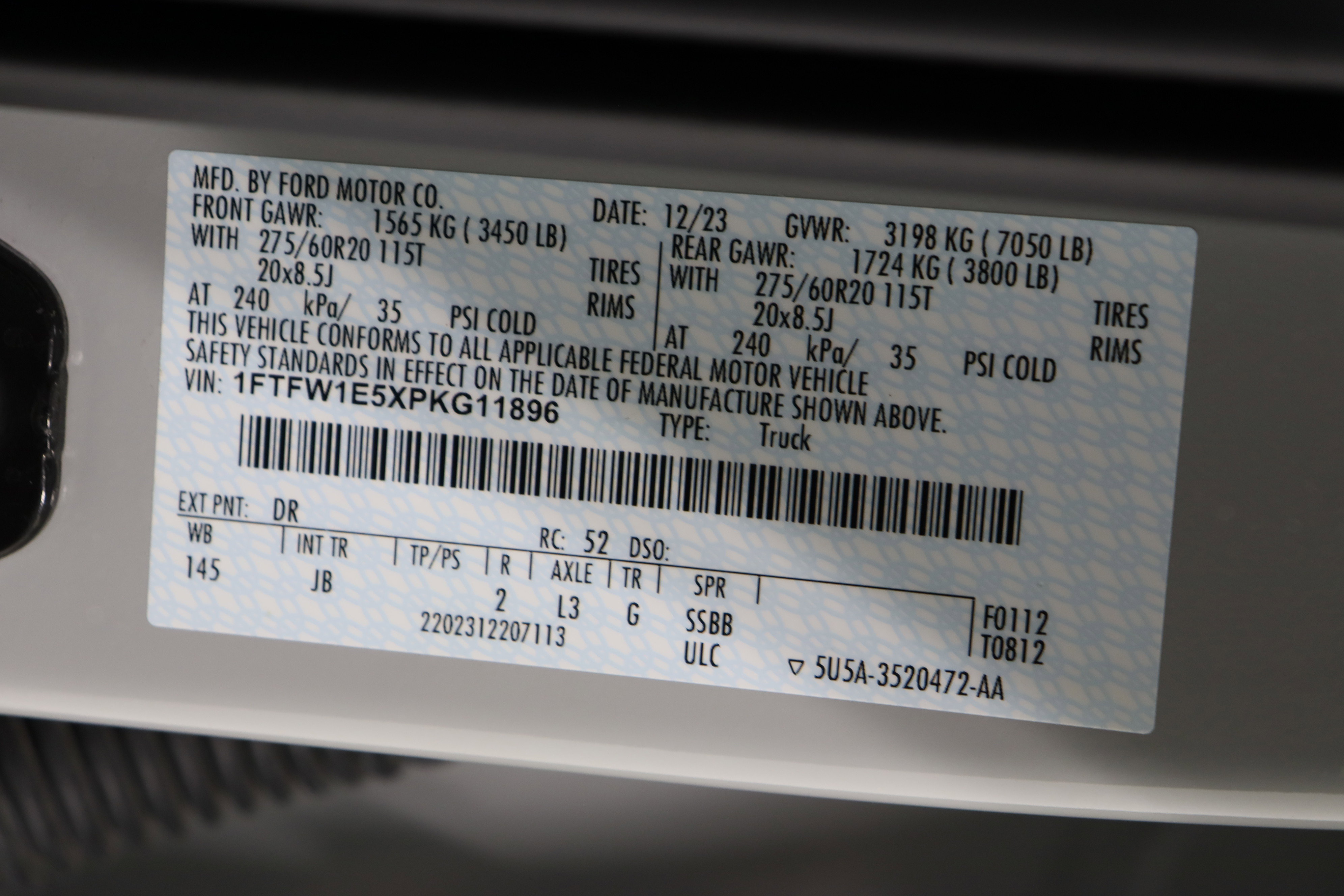 Used 2023 Ford F150 XL w/ STX Appearance Package image 40