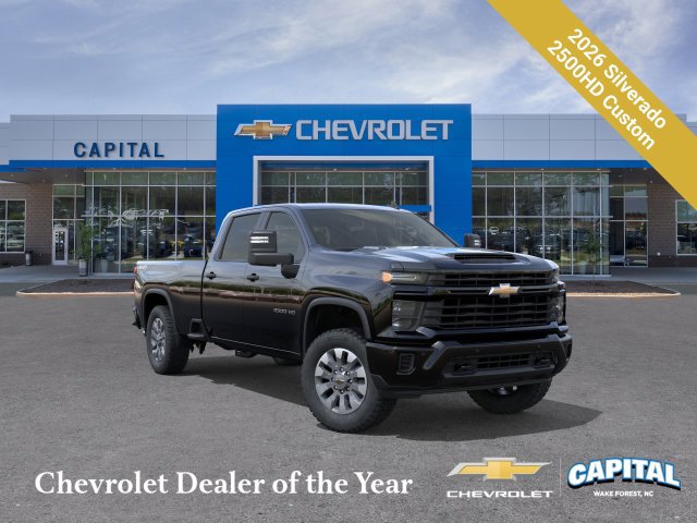New 2026 Chevrolet Silverado 2500 Custom w/ Custom Value Package AWD/4WD image 1