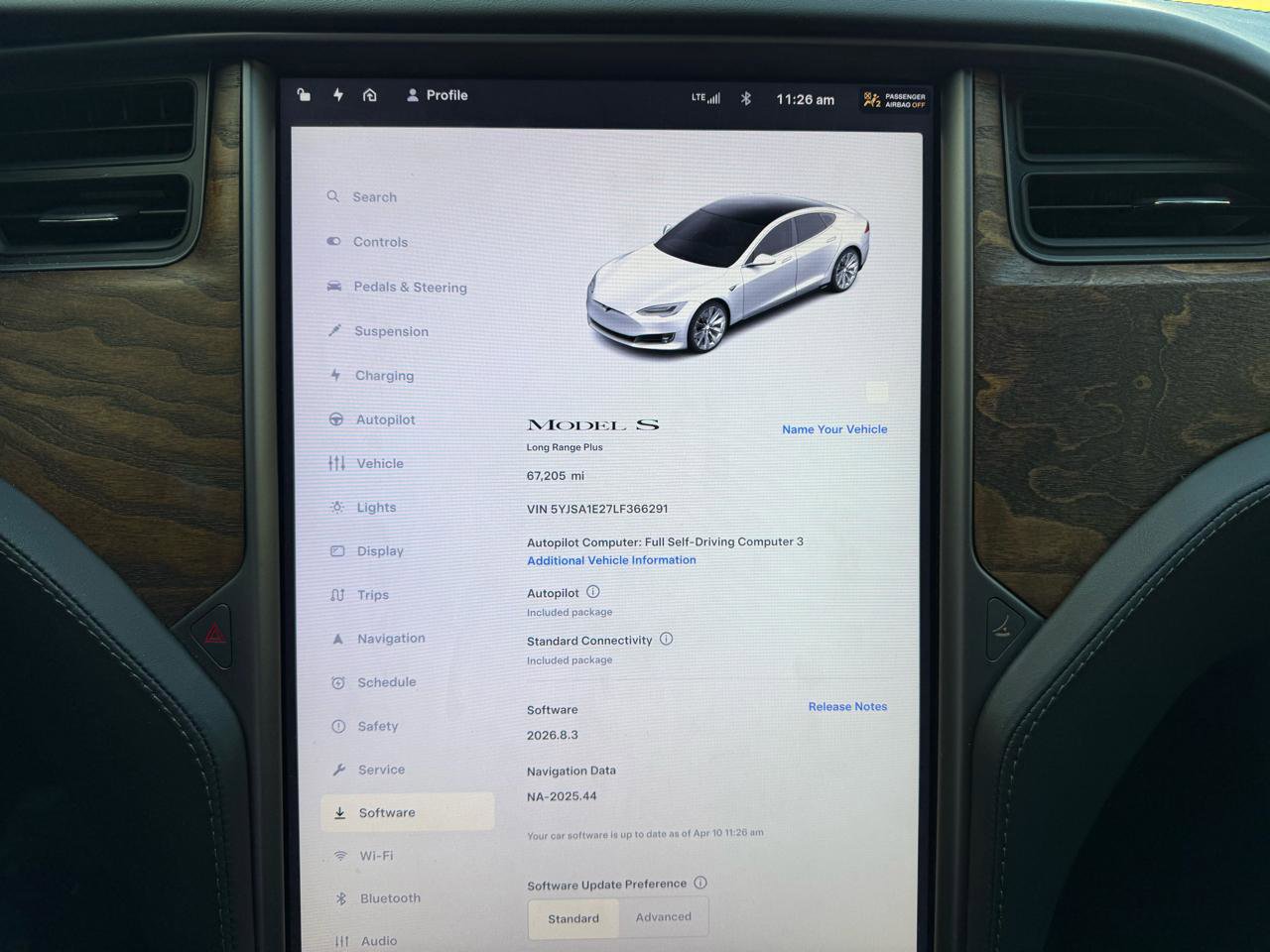 Used 2020 Tesla Model S Long Range Plus AWD/4WD image 8