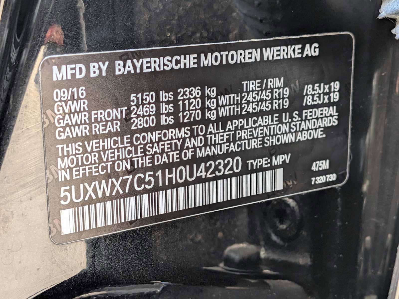 Used 2017 BMW X3 xDrive35i AWD/4WD image 34