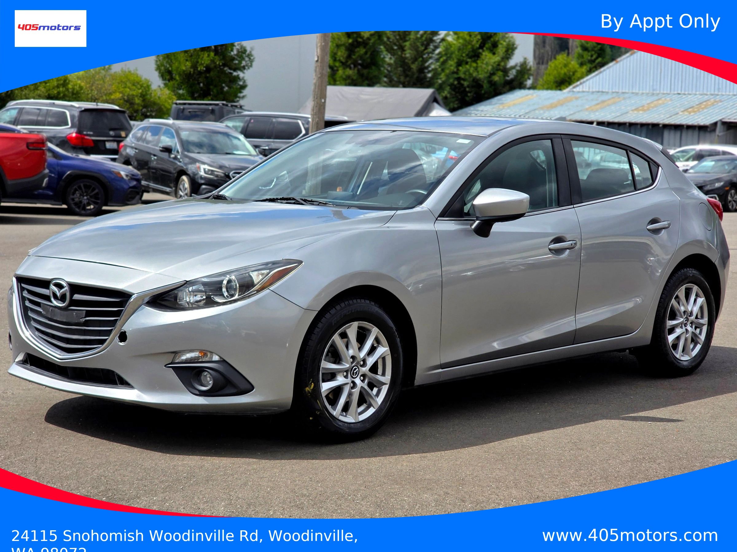 Used 2016 MAZDA MAZDA3 i Touring w/ Popular Equipment Package FWD image 3