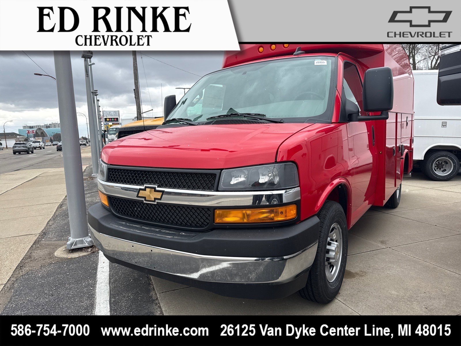 New 2026 Chevrolet Express 3500 w/ Power Convenience Package RWD image 1