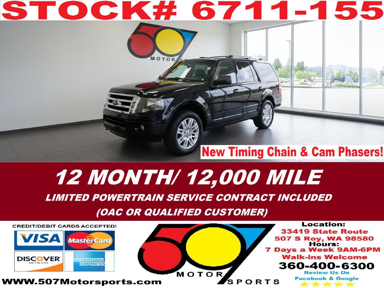 Used 2011 Ford Expedition Limited w/ 301A Rapid Spec Order Code image 1