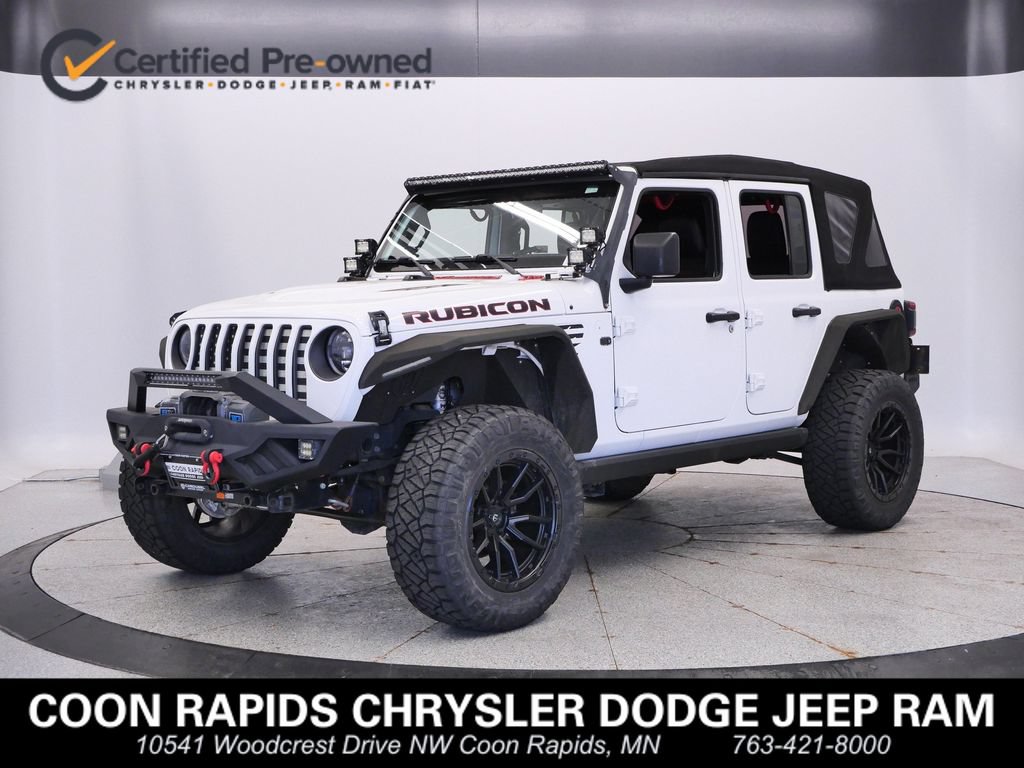 Used 2023 Jeep Wrangler Unlimited Rubicon w/ LED Lighting Group