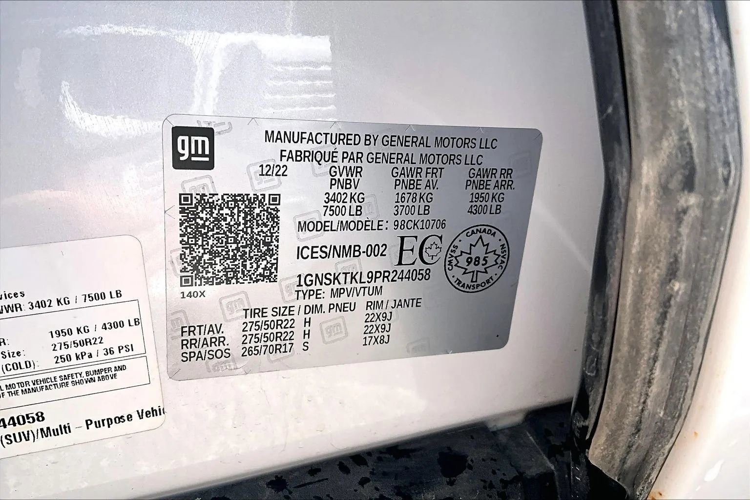 Used 2023 Chevrolet Tahoe High Country AWD/4WD image 22