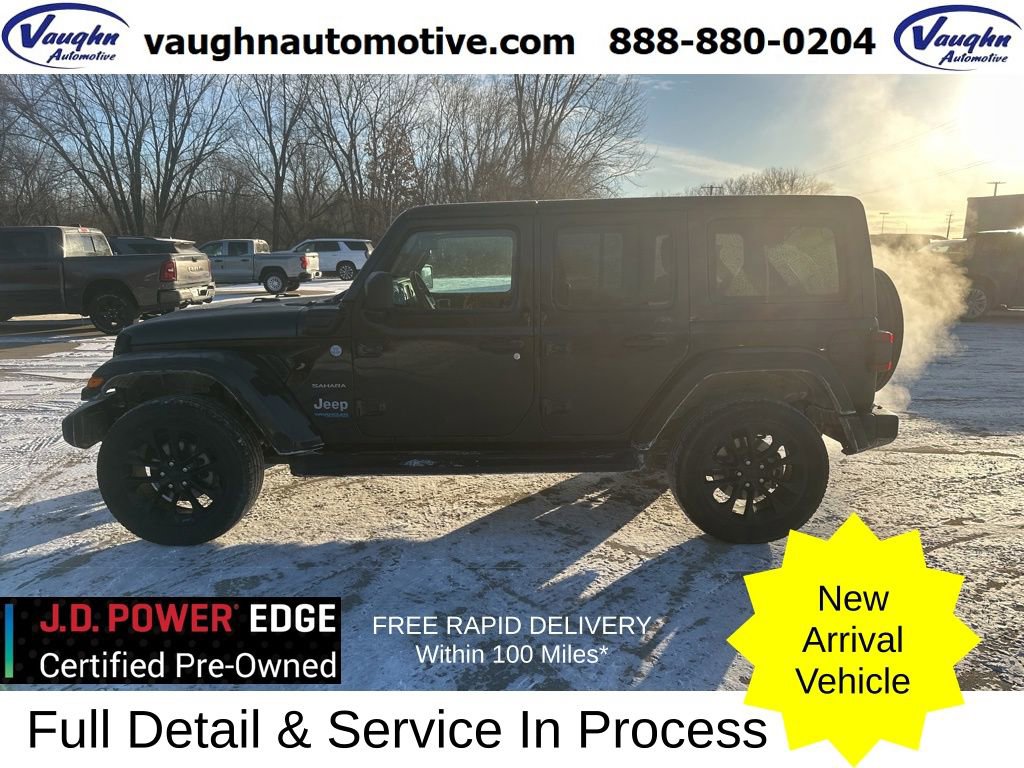 Used 2022 Jeep Wrangler Unlimited Sahara 4xe w/ Cold Weather Group