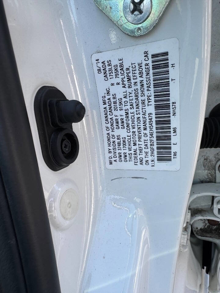Used 2014 Honda Civic LX image 16