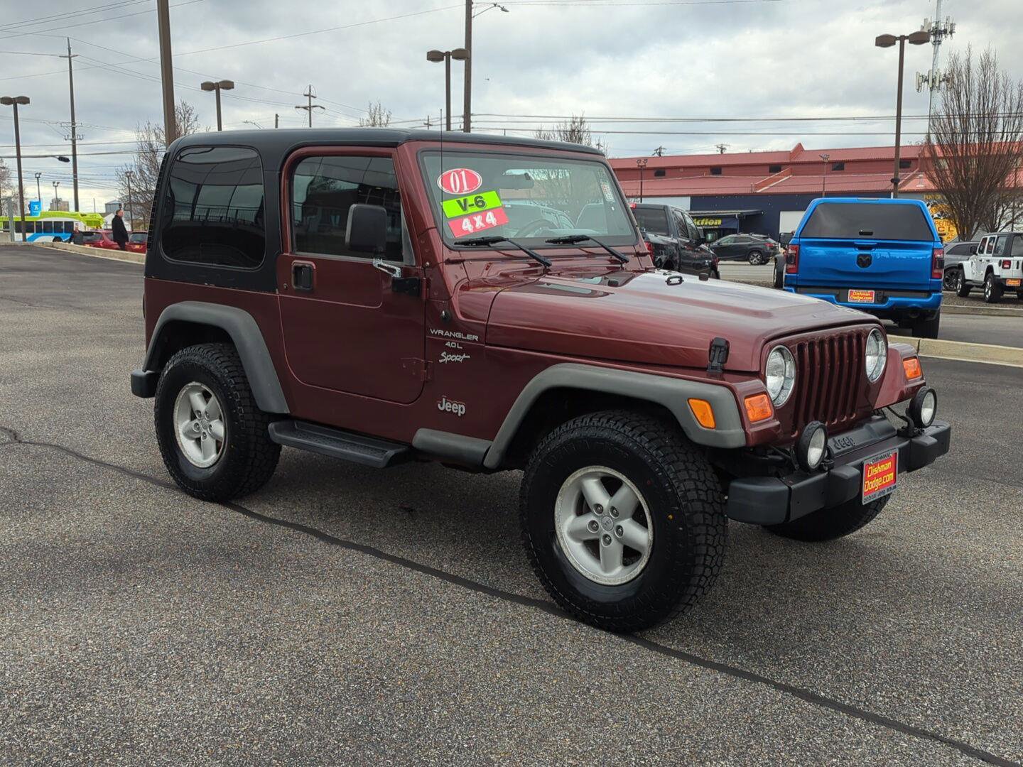 Used 2001 Jeep Wrangler Sport